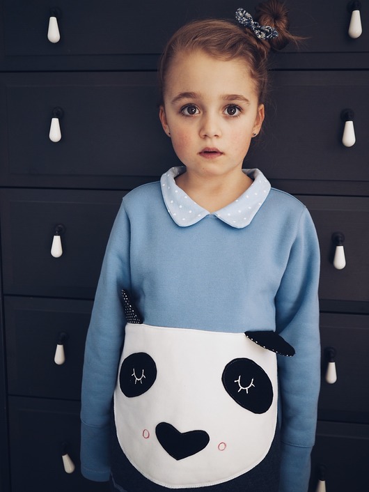 Bluza Panda Wanda kids Lady Stump