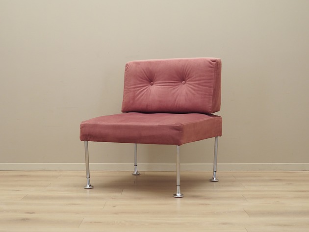 fotele Fotel różowy, duński design, lata 60, Poul Cadovius, France & S