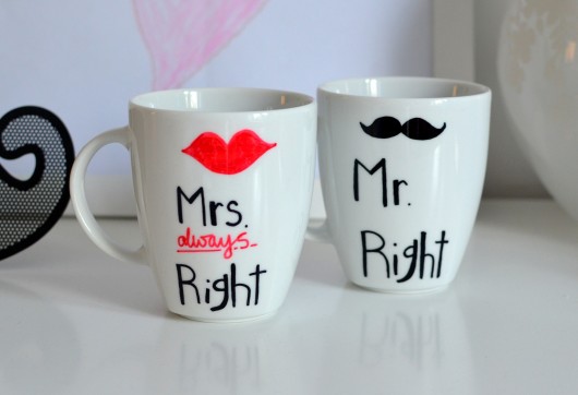 mr & mrs right my mug company
