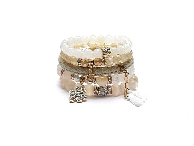 bransoletki z kamieni naturalnych Mariage vol. 34 /15-11-22/  - set