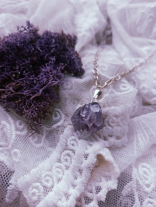 Amulet #modernwitch Szary Piknik