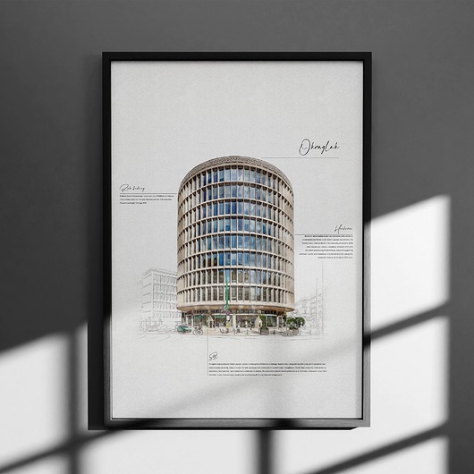 plakaty Plakat Poznań - Okrąglak