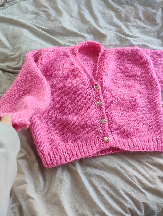 swetry damskie  Sweter alpaka merino PinkSerduszko