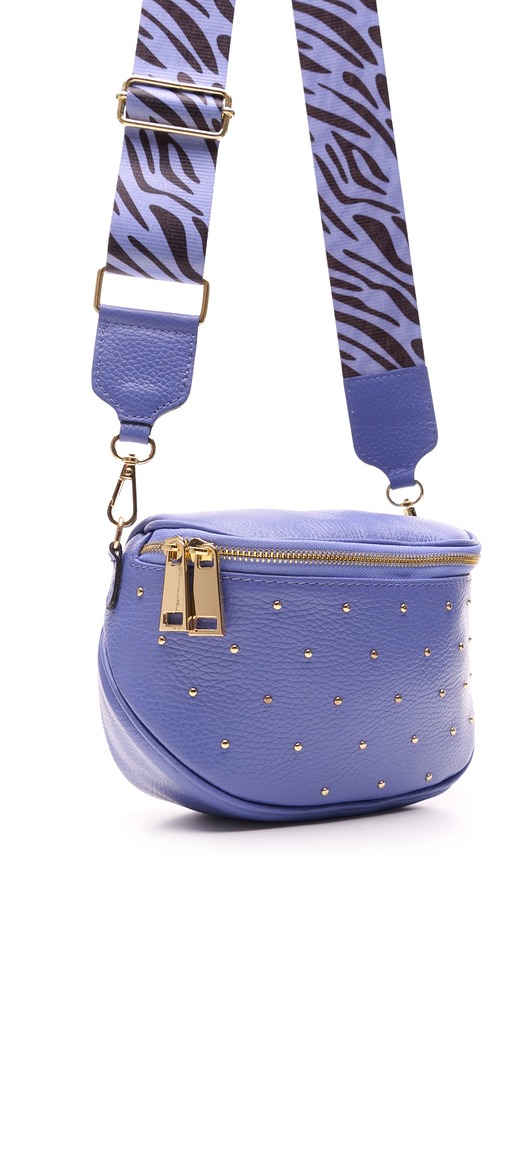 torby na ramię Torebka skórzana z ćwiekami (6536)