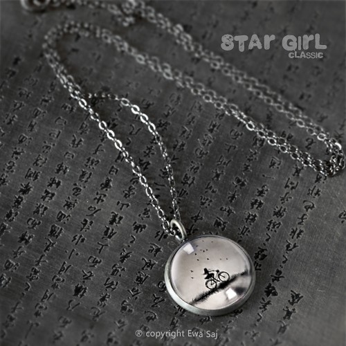 Star Girl Classic Rower - naszyjnik simple Ewa Saj Fotografie