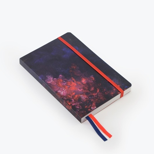 Fire in the night-notes w kropki,Bullet Journal  Devangari Art