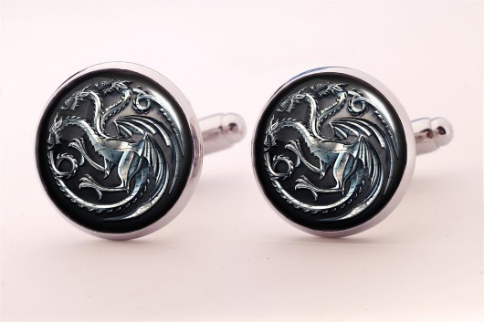 Spinki do mankietów GRA O TRON - Targaryen EGGinEGG