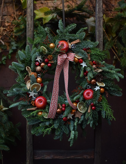 wianki bożonarodzeniowe Wianek - Opowieść przy choince