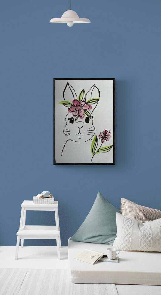 grafiki i ilustracje Wielkanocny króliczek