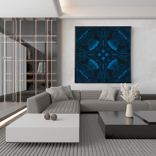 grafiki i ilustracje DEEP SILENCE, autorski graficzny obraz