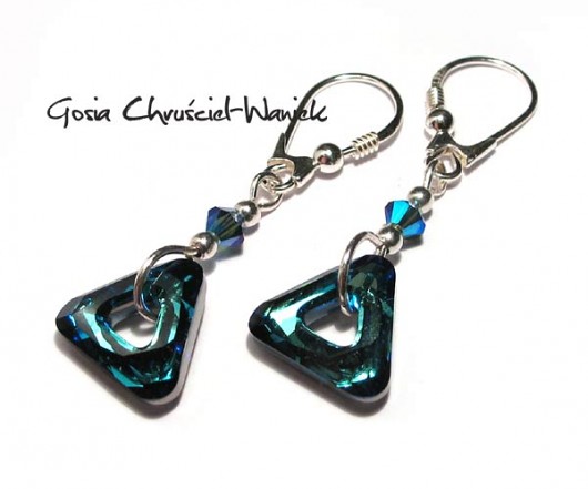 kryształ Swarovski - bermuda blue Gosia Chruściel-Waniek