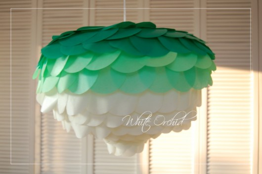 Lampa " Green dream" dla Pani Joanny :) HomeDSGN