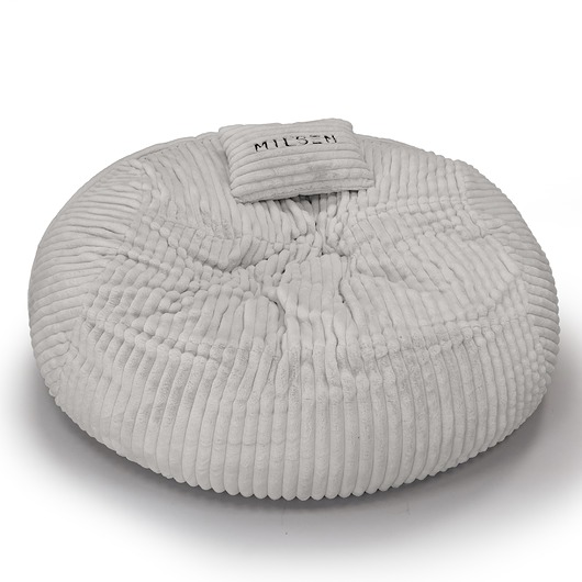 pufy do siedzenia Wielka Pufa w stylu Bean Bag od Milsen Design 07
