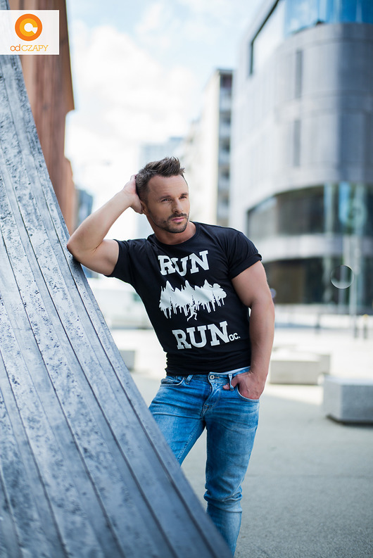 T-shirt RUN FOREST RUN - koszulka odCZAPY odCZAPY
