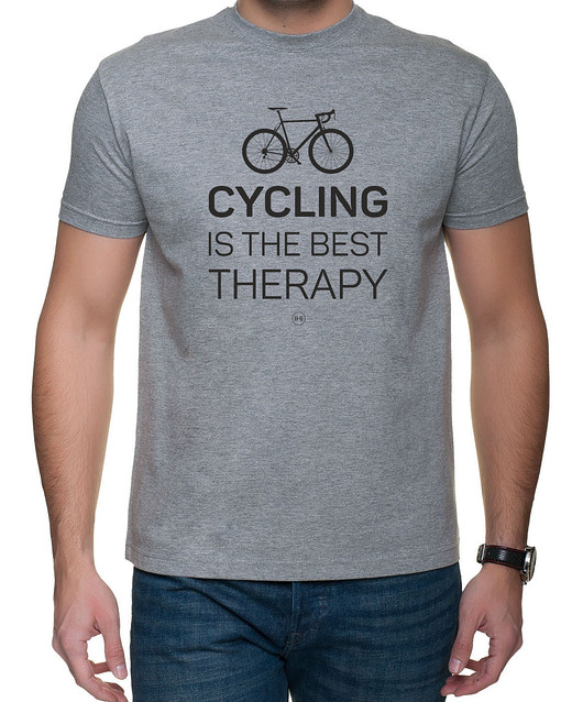 t-shirty męskie Koszulka T-SHIRT Cyclist Therapy