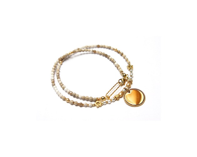 chokery Krzemień pasiasty /choker/ - Szlachetna kolekcja