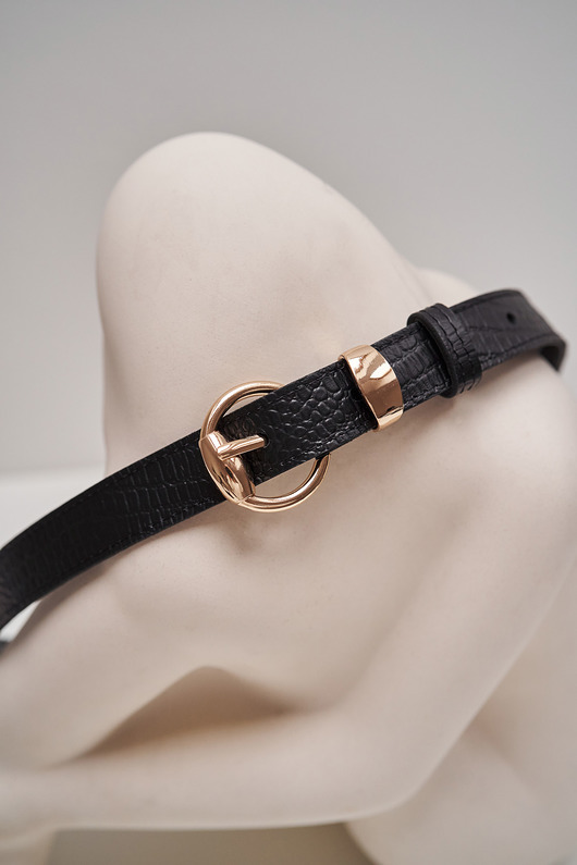 Pasek Sublime Gold czarny bellera