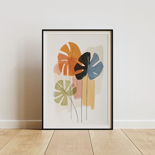plakaty Plakat - Moja monstera