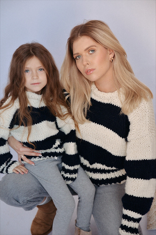 swetry damskie  Sweter Mel Mama i dziecko