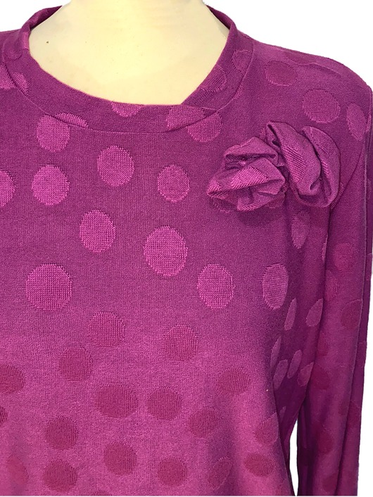 swetry damskie  Bluza sweterkowa z poduszkami