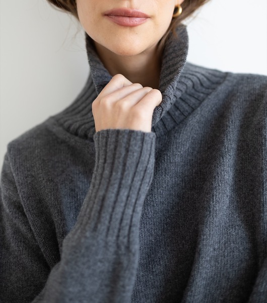 swetry damskie  Golf Nord antracyt