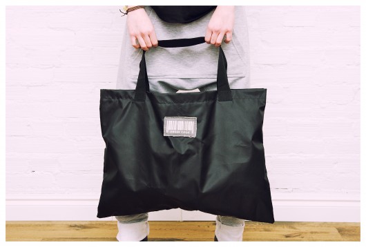 DRESS CODE nylon bag czarna STREETCODE