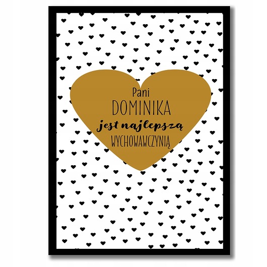 plakaty Plakat z podziękowaniami dla Nauczycielki na Dzień Nauczyciela