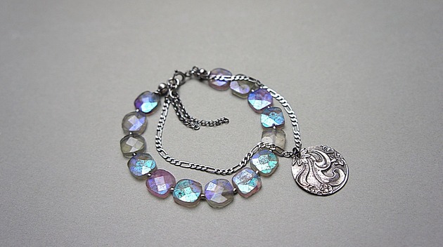 bransoletki z kamieni naturalnych Fantasy vol. 3 retro - bransoletka