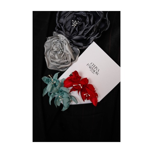 spinki i klamry do włosów Jedwabna spinka