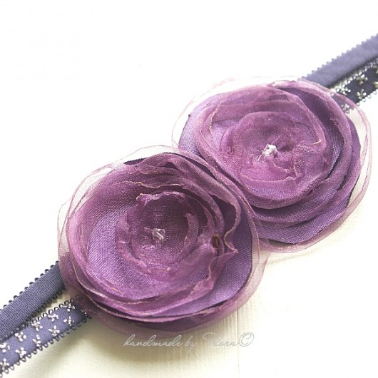 VIOLET opaska na włosy FloraArt