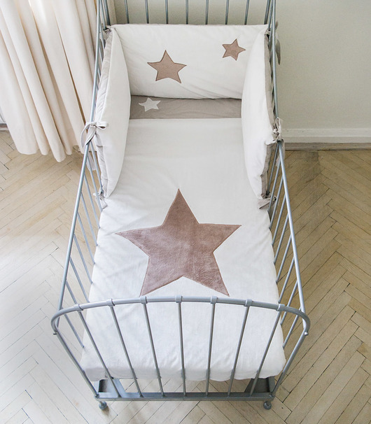 Gwiazda – poszewka 100×135, 40×60 + ochraniacz Muzpony