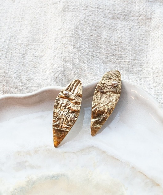 kolczyki z mosiądzu Kolczyki TERRA No. 1