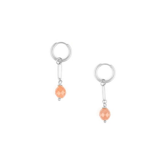 kolczyki - inne Kolczyki z Oliwką Kamienia Słonecznego Srebrna stal szlachetna