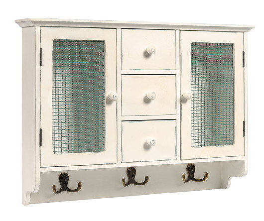 Szafka wisząca Wenecja, z wieszakami, 40x53 cm Home Design
