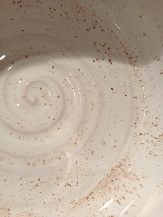 pojemniki kuchenne 2 małe maselnice w kropki