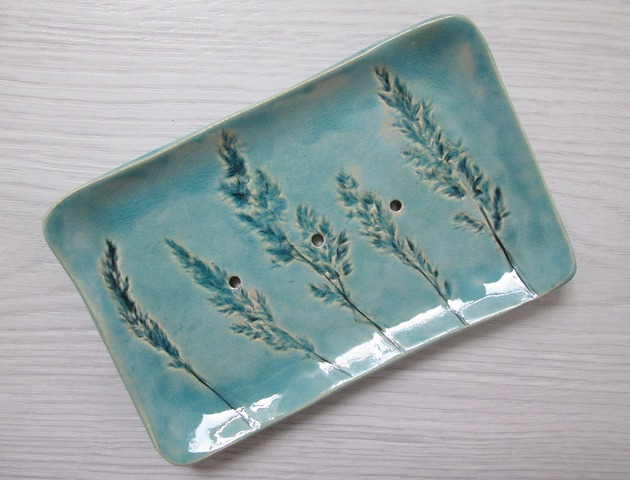 roślinna mydelniczka ceramiczna Ceramika Ana