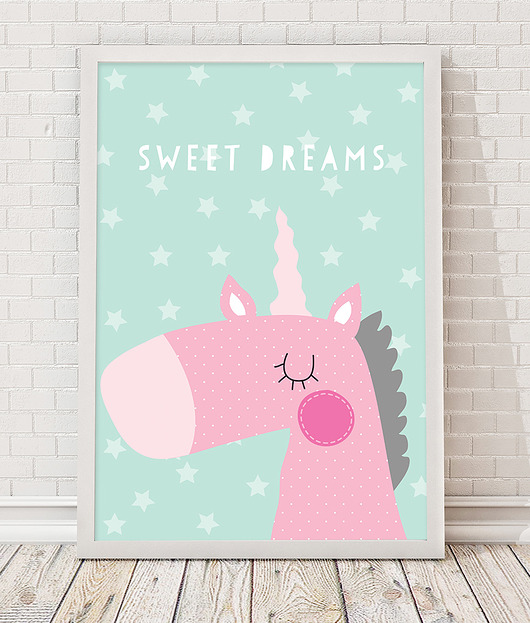 Obrazek A4 - sweet dreams Desihome