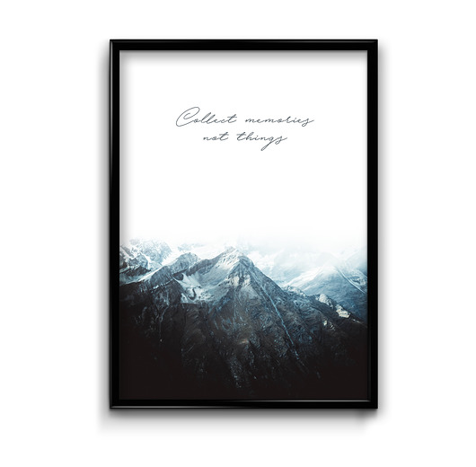 Plakat Collect memories   Bury Lis