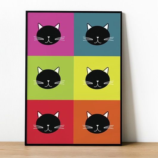plakaty Plakat Koty