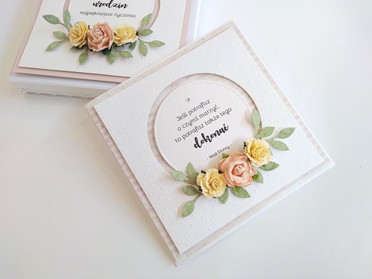 Kartka ślubna w pudełku SweetPaper