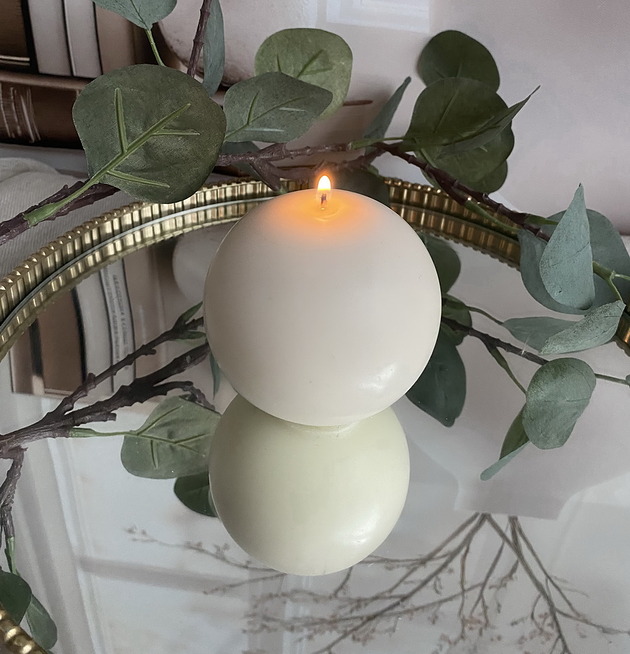 świeczniki i świece Świeca ekologiczna sojowa dekoracyjna walec "Rustic" 150x70mm