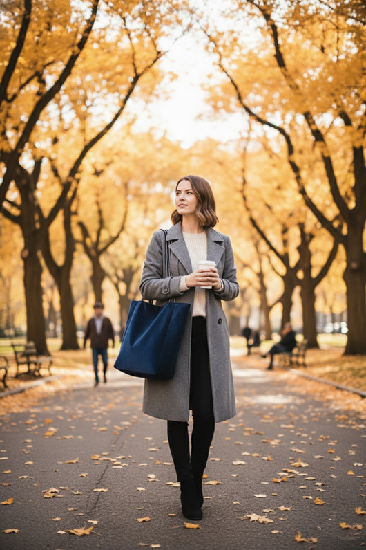 torby na ramię Torba damska miejska na ramię Eva Navy TS05