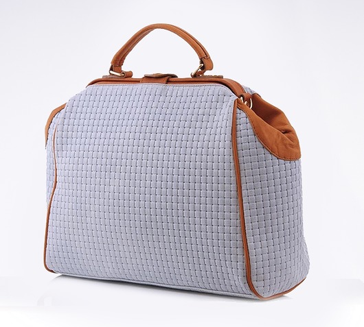 Nowość! Torebka skórzana VP 641 White/Camel Vera Bags