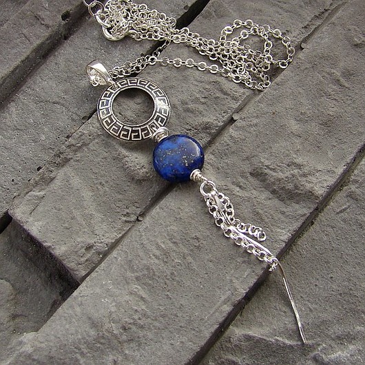 Modern lapis - naszyjnik RayOfArt