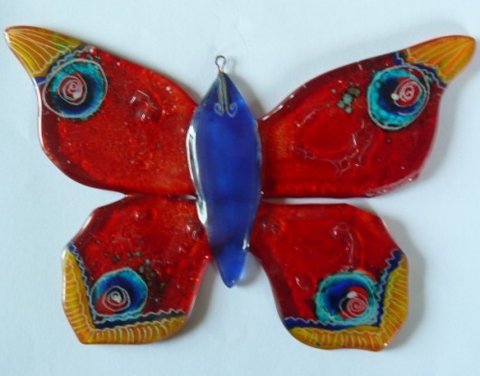 Motyl-zawieszka SolArt