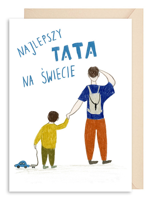 Kartka okazjonalna na Dzień Ojca Gosia Sendlewska