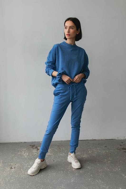 Bluza NIEBIESKA Modish