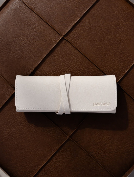 kolczyki pozłacane Kolczyki pozłacane Biały organizer na biżuterię