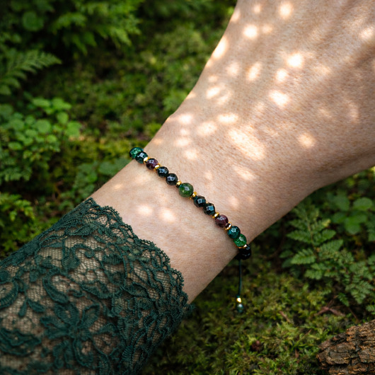 bransoletki z kamieni naturalnych Bransoletka "Forest Soul"