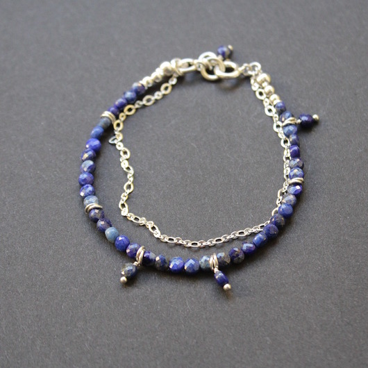 bransoletki z kamieni naturalnych Bransoletka Jeans Day